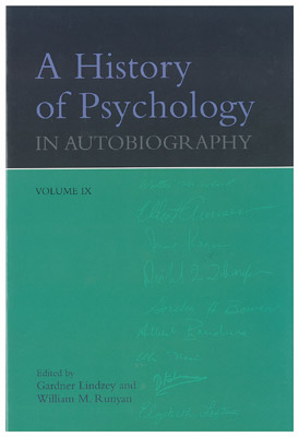 A History of Psychology in Biography